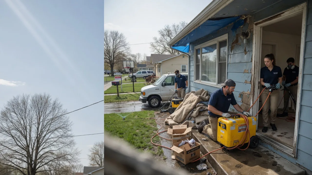 Basement Flood Cleanup in Switchback, WV near me